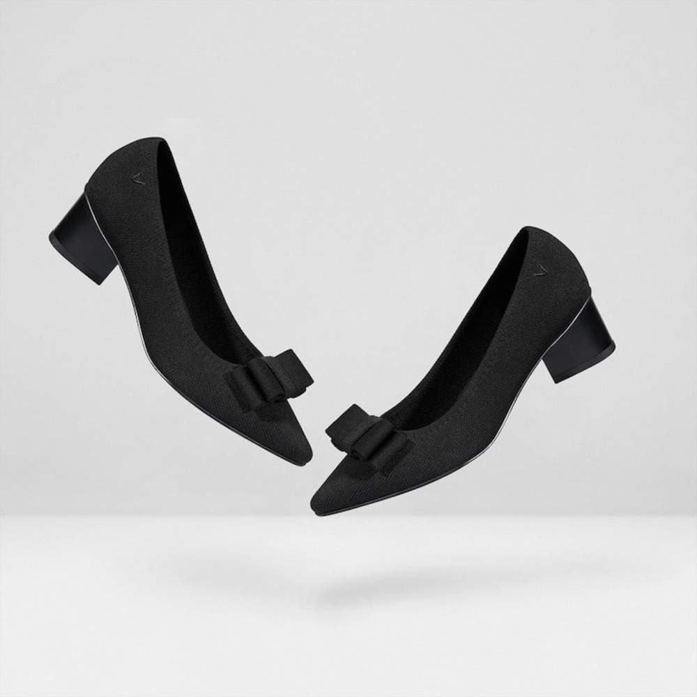 VIVAIA Pointed-Toe Bow Heels – EU 36 /‎ US 5.5-6